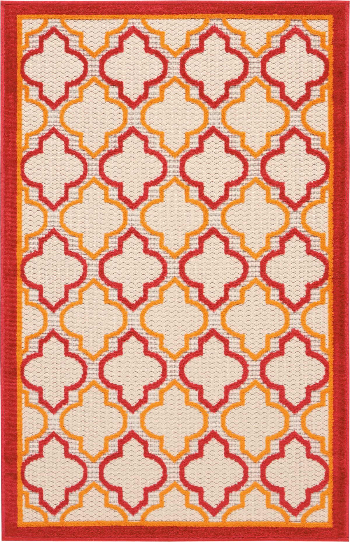 Aloha ALH06 Red Rug
