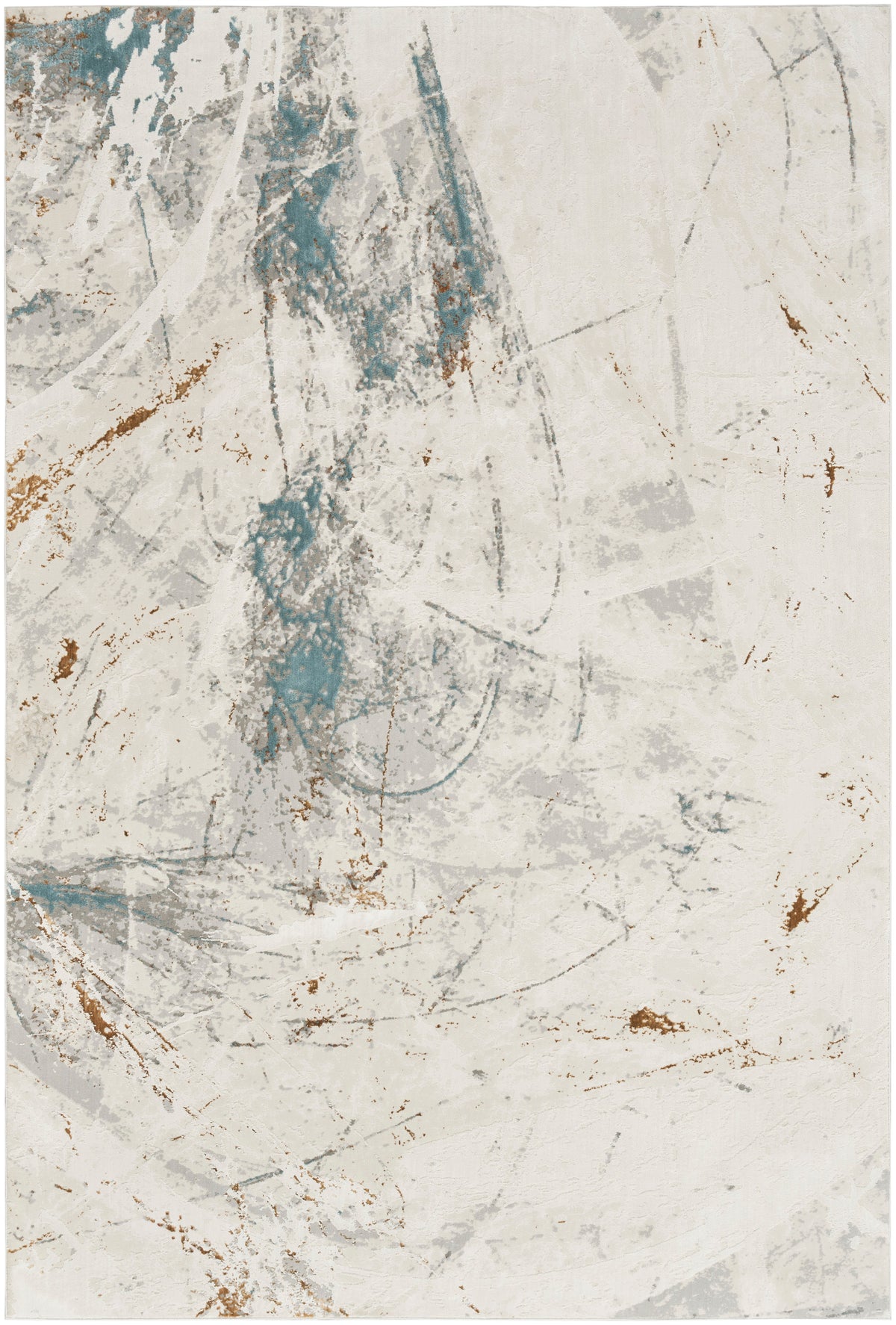 Desire DSR04 Ivory Grey Blue Rug