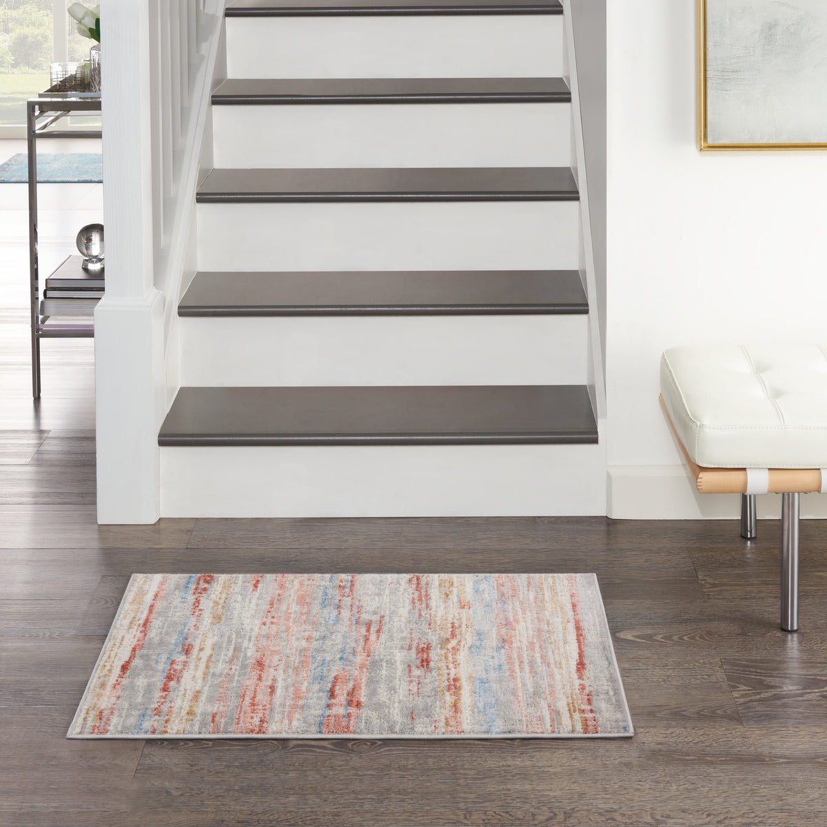 Elation ETN01 Ivory Multicolor Rug