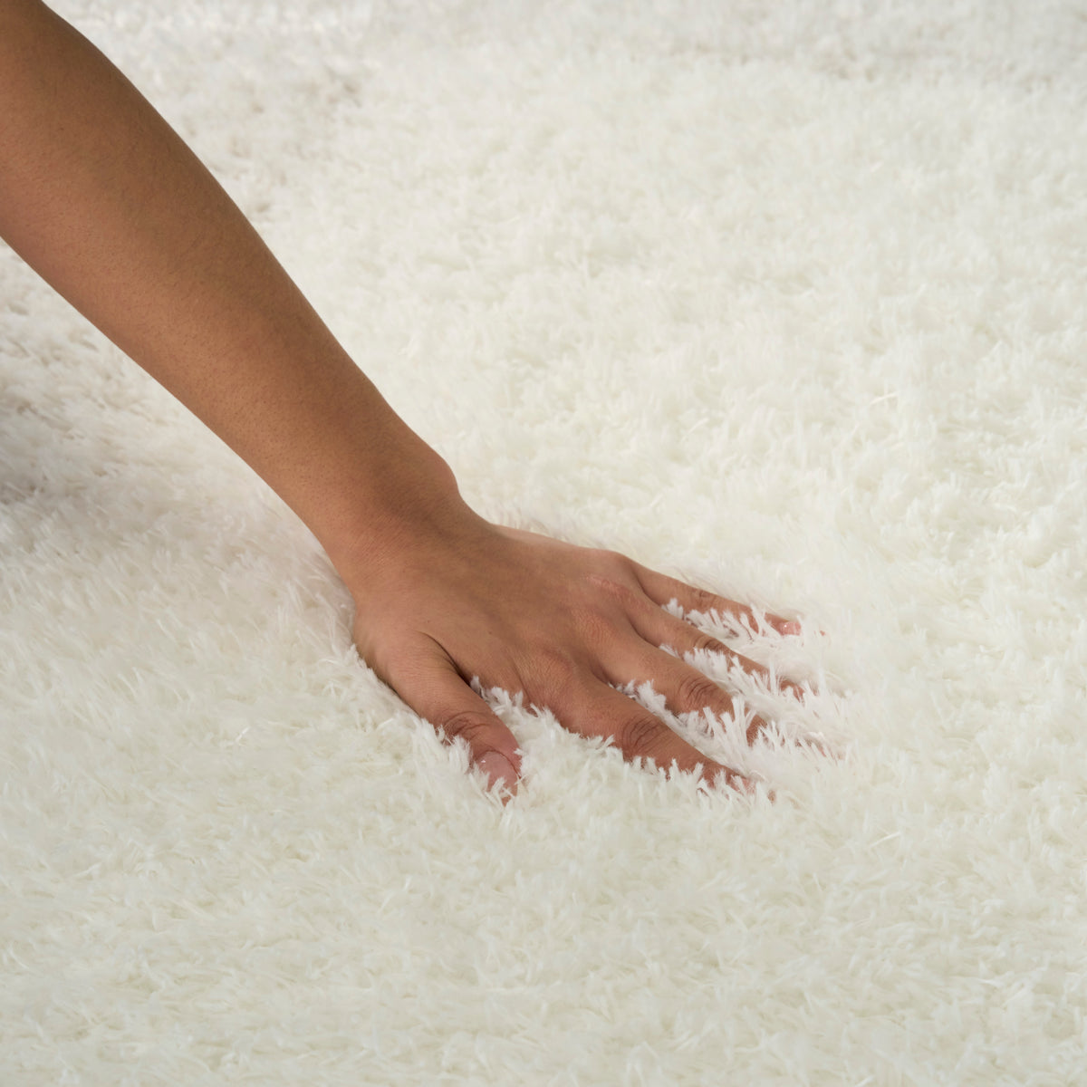 Pacific Shag PCS02 Ivory Beige Rug