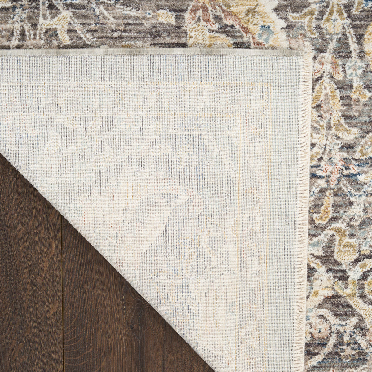 Antique Fusion ANF03 Charcoal Multicolor Rug