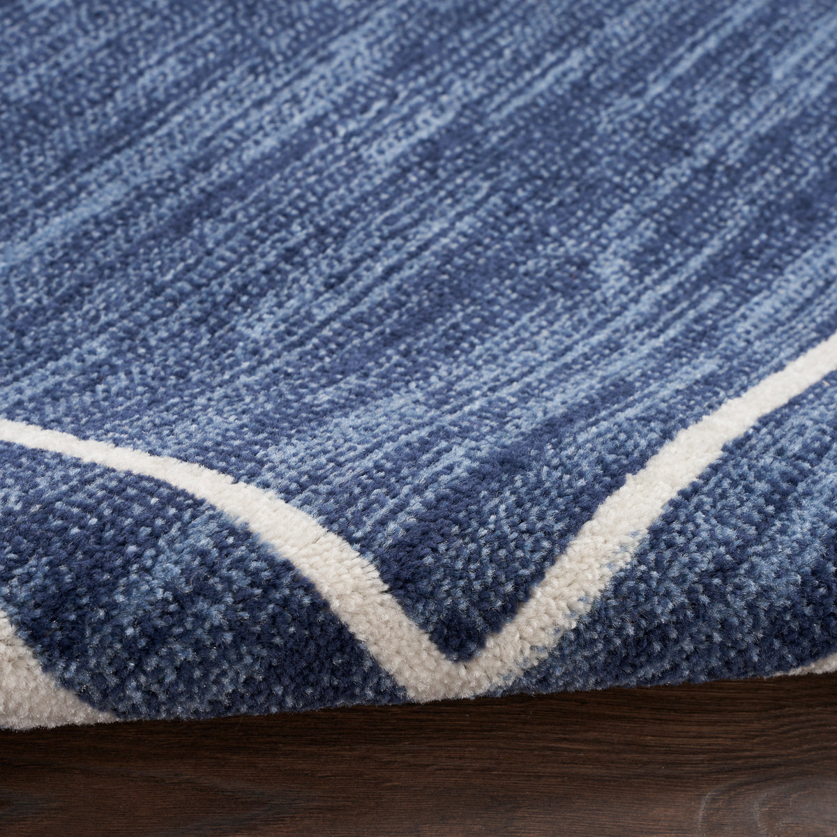 Nourison Essentials NRE02 Navy Ivory Rug