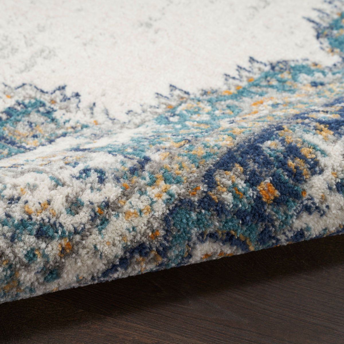 Passion PSN03 Ivory Grey Blue Rug