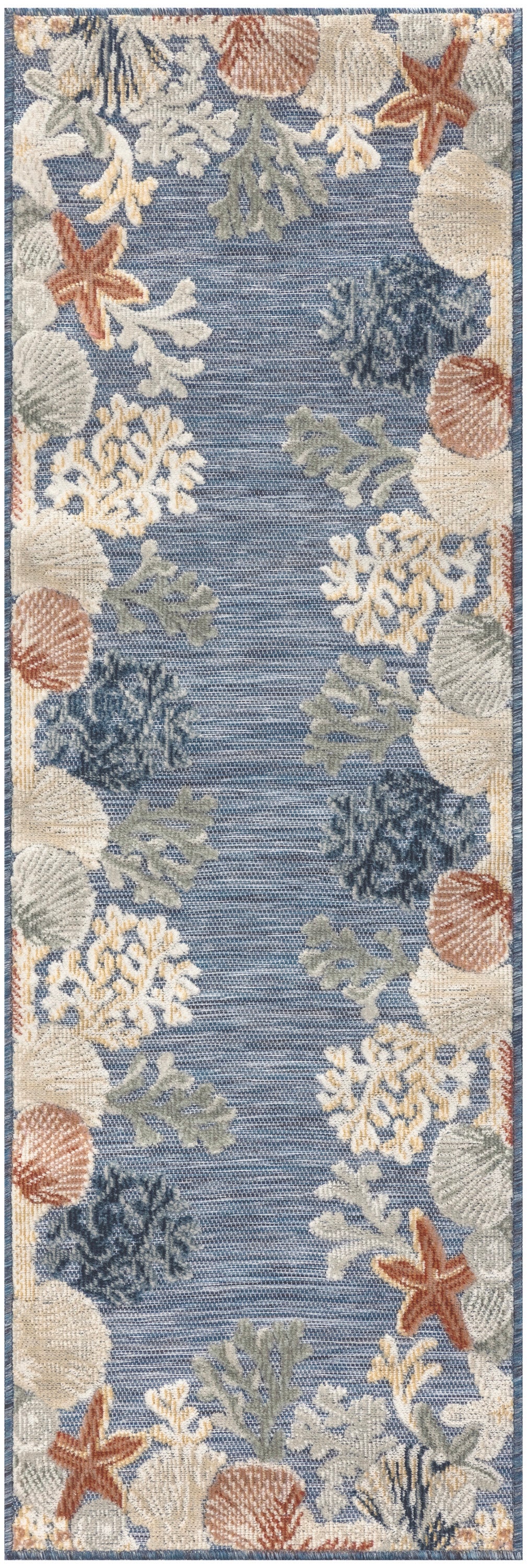 Suncoast SNC04 Denim Multicolor Rug
