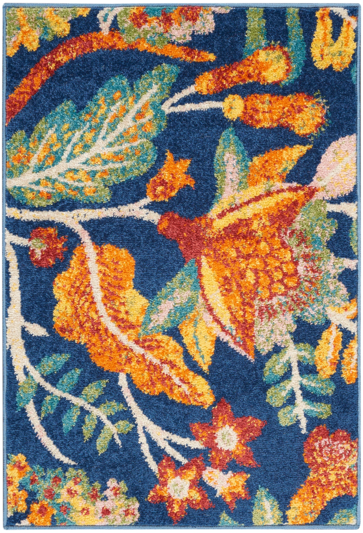 Allur ALR09 Navy Multicolor Rug