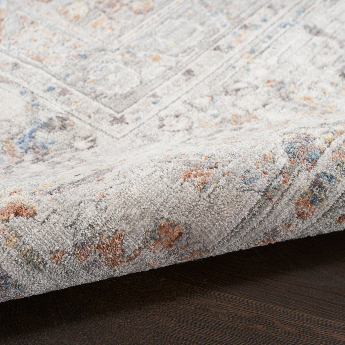 Elegant Heirlooms ELH01 Ivory Blue Rug