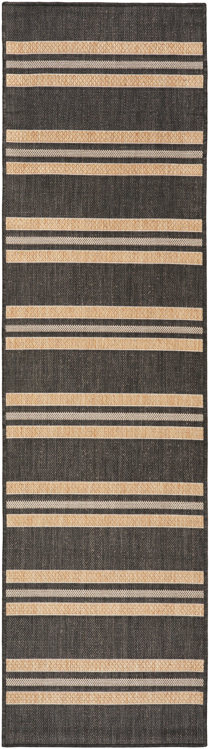 Horizon Indoor/Outdoor HOZ05 Charcoal Rug