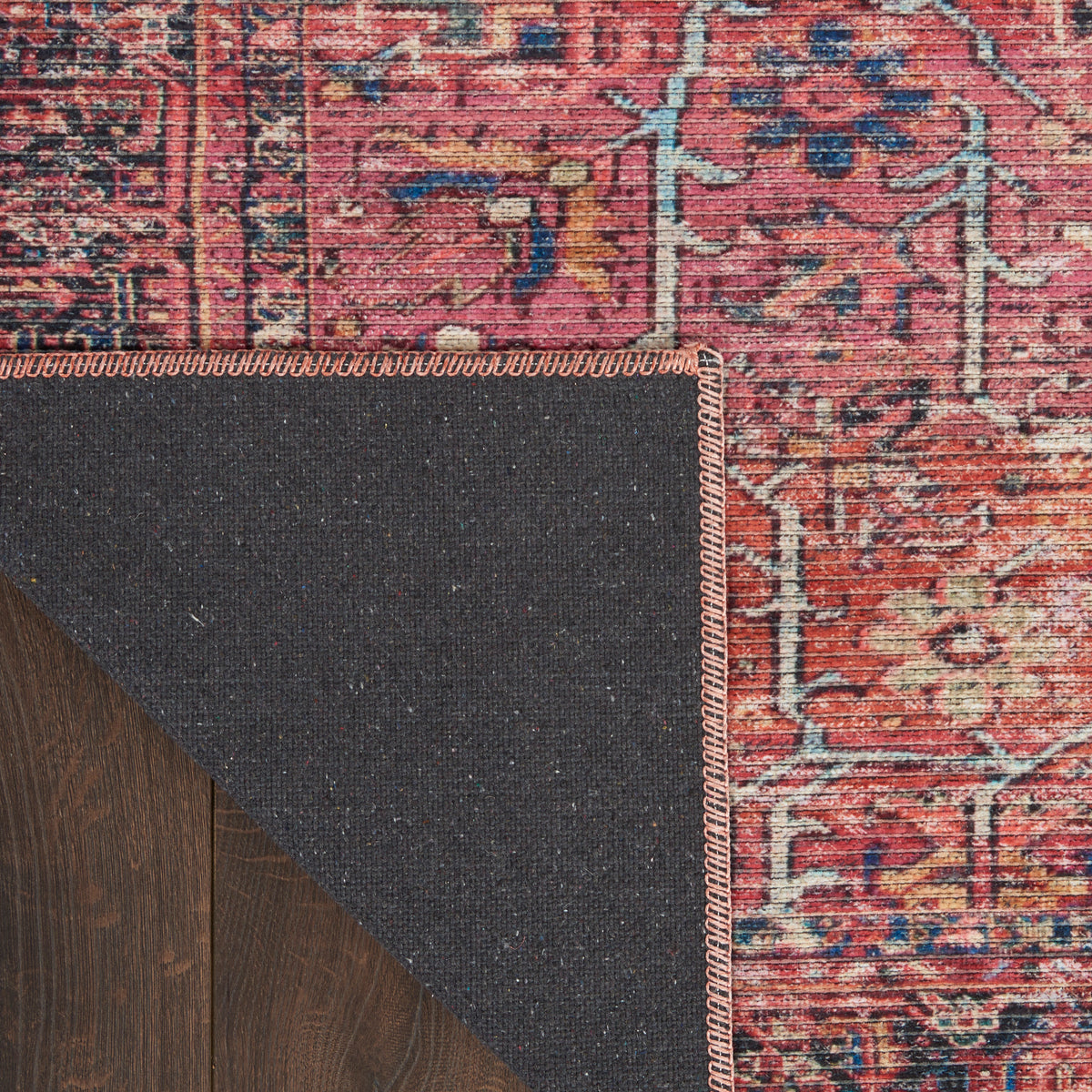 New Concept Washables SR102 Brick Rug