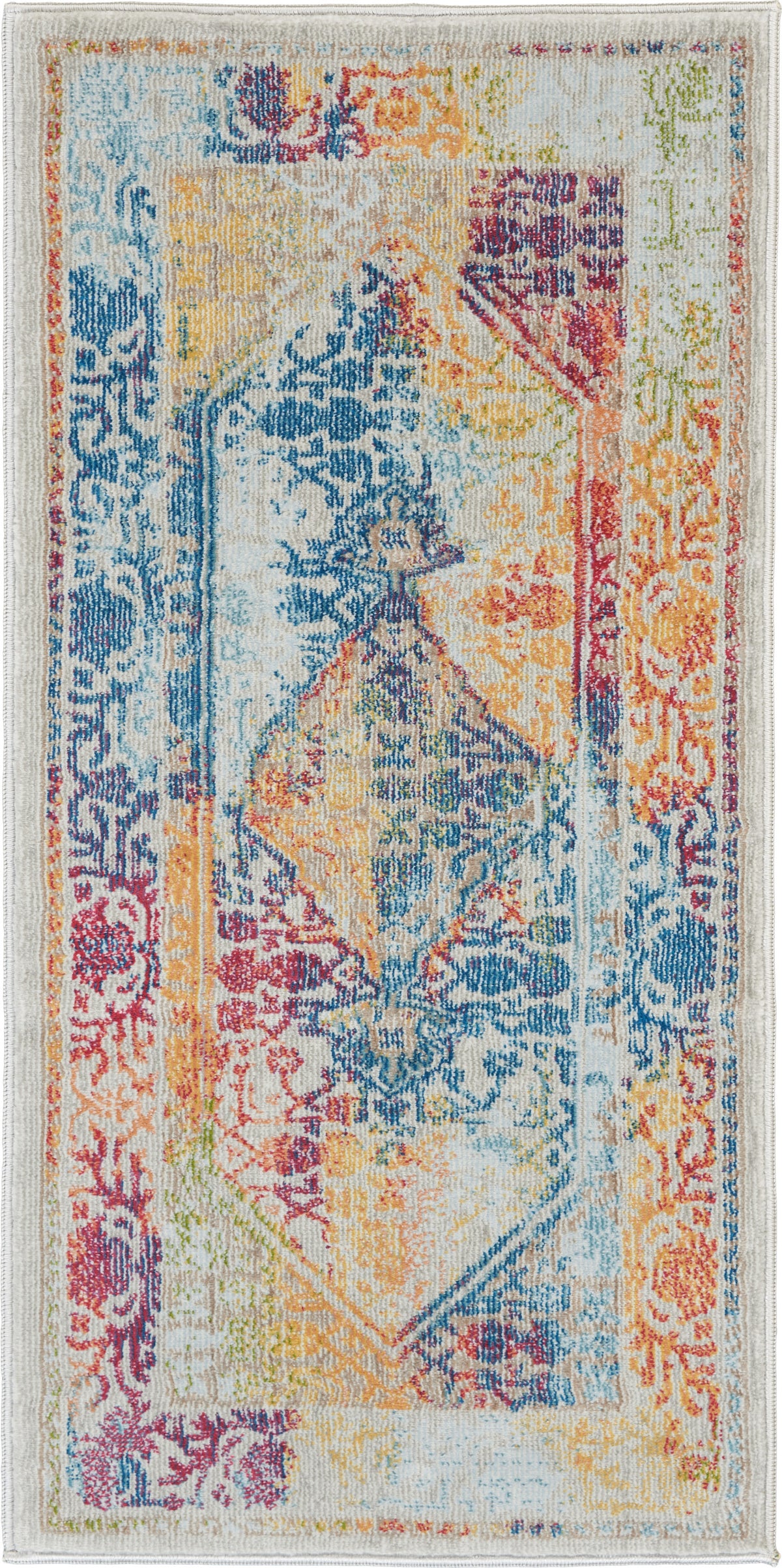 Ankara Global ANR04 Ivory Multicolor Rug