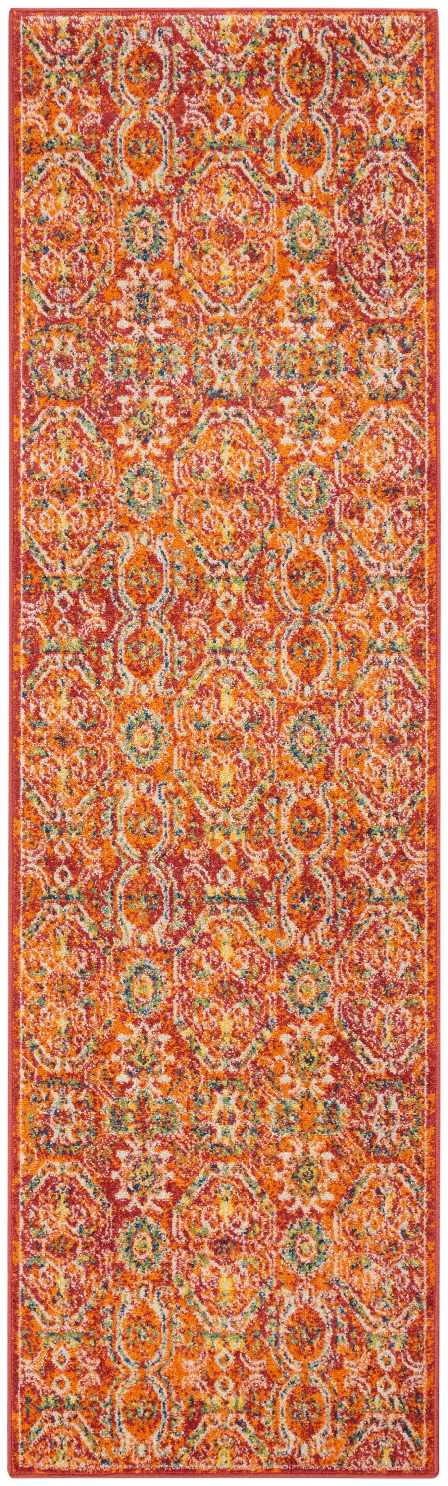 Allur ALR05 Red Multicolor Rug