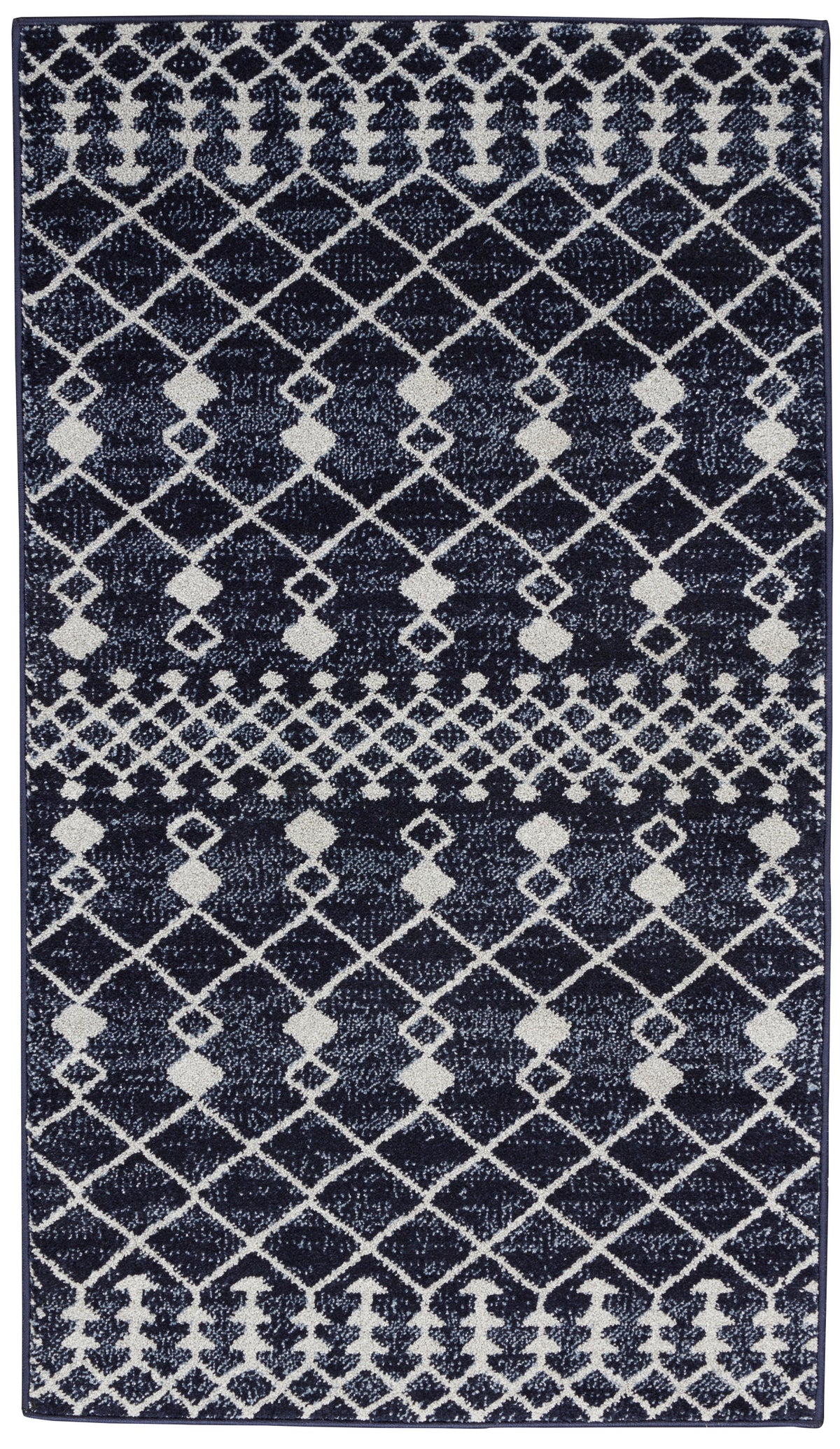 Palermo PMR03 Navy/Grey Rug