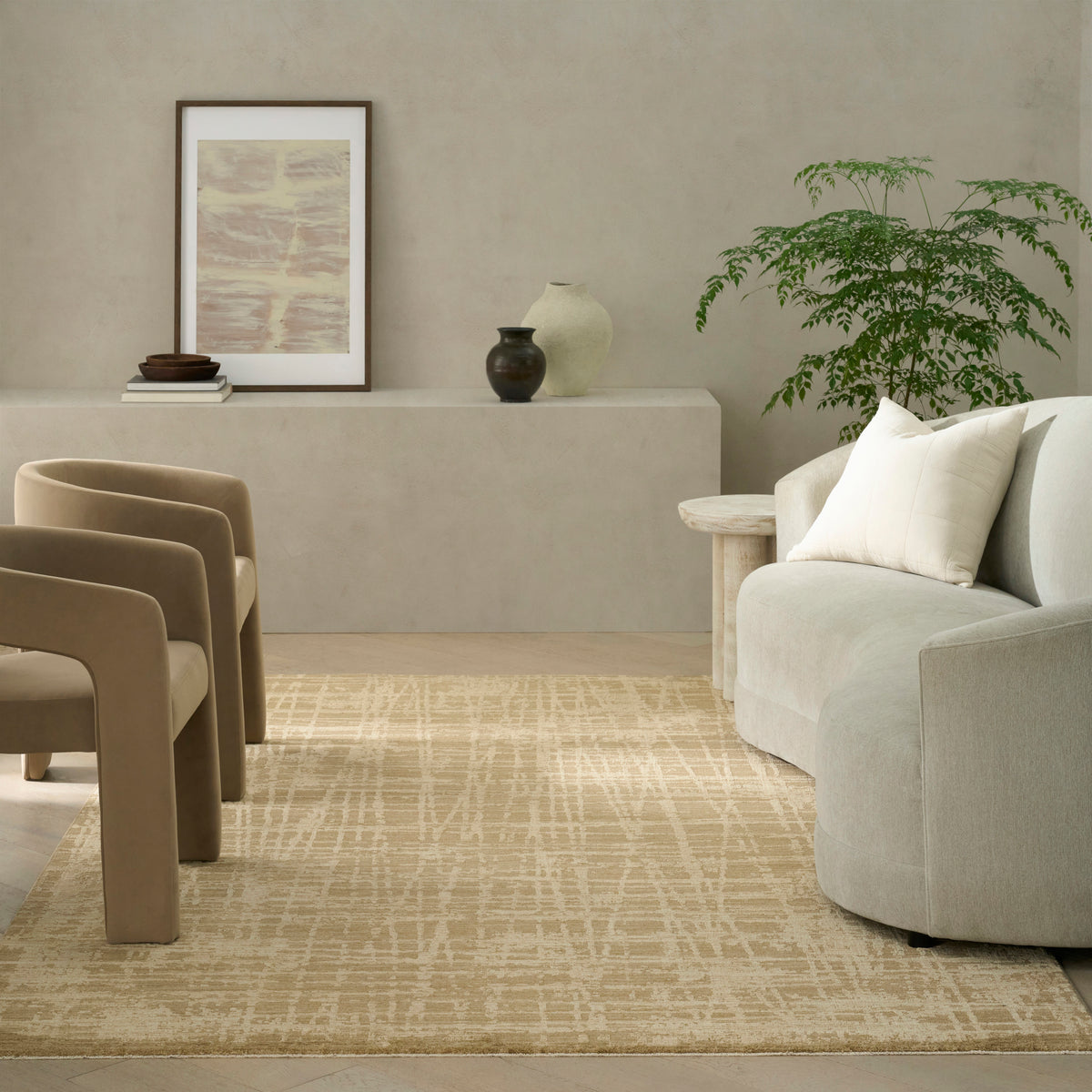 CK090 Latitude LTD01 Taupe Rug