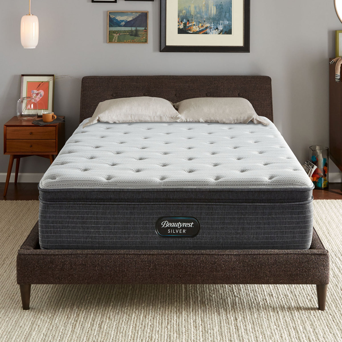 Silver BRS900 15" Medium Pillow Top Mattress