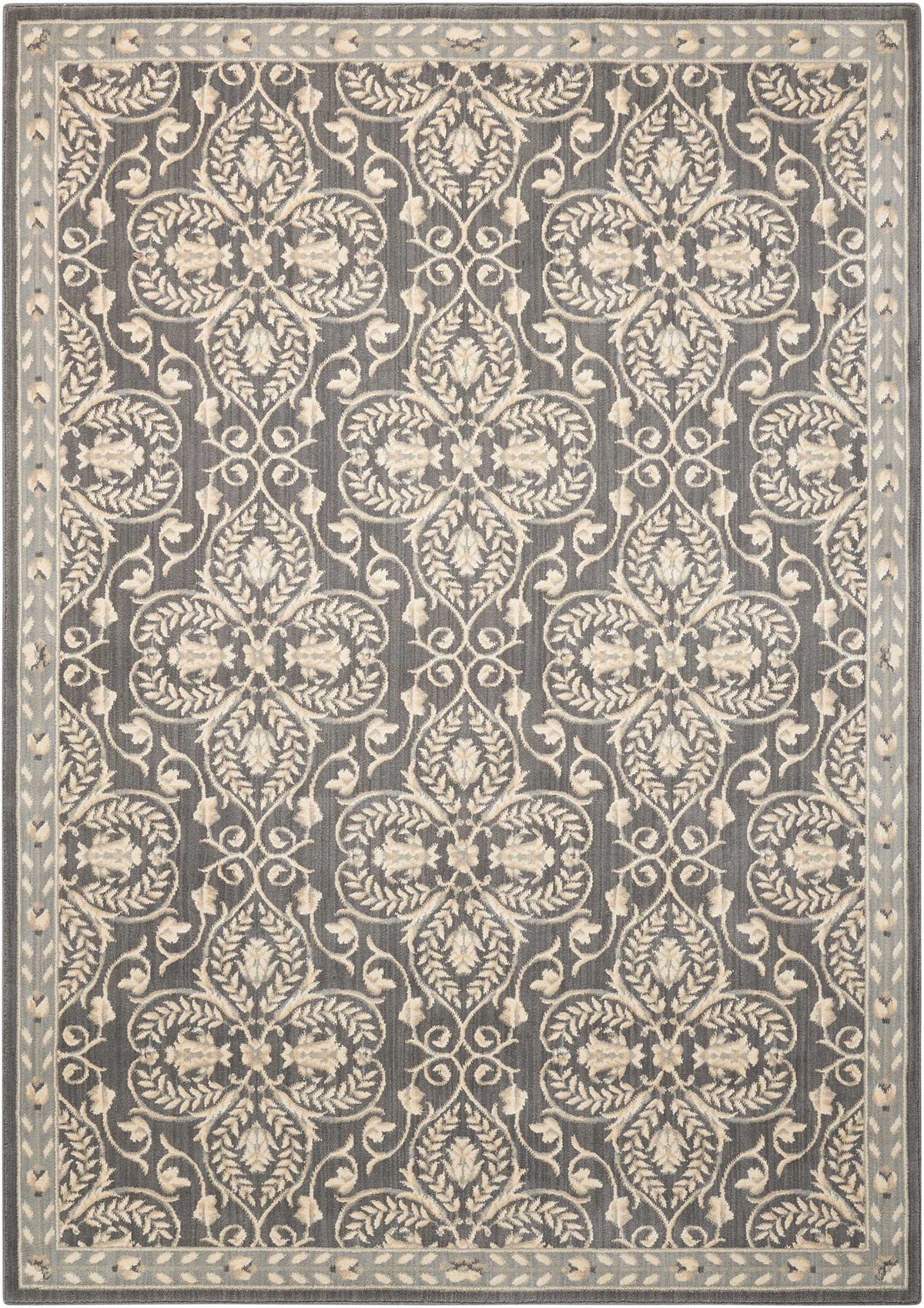 Riviera RI01 Graphite Rug