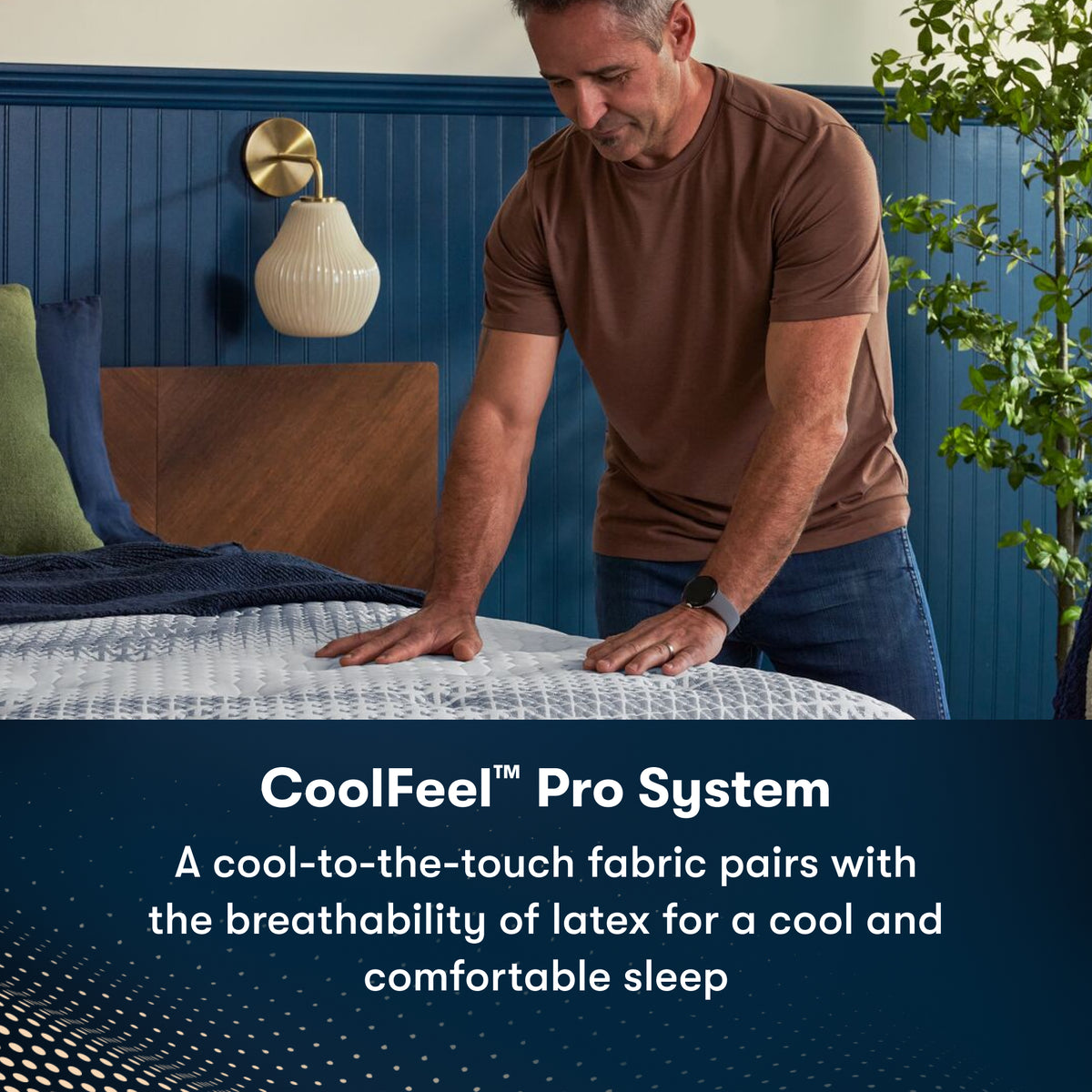 iComfortPro Canterbury 15" Latex Foam Plush Mattress