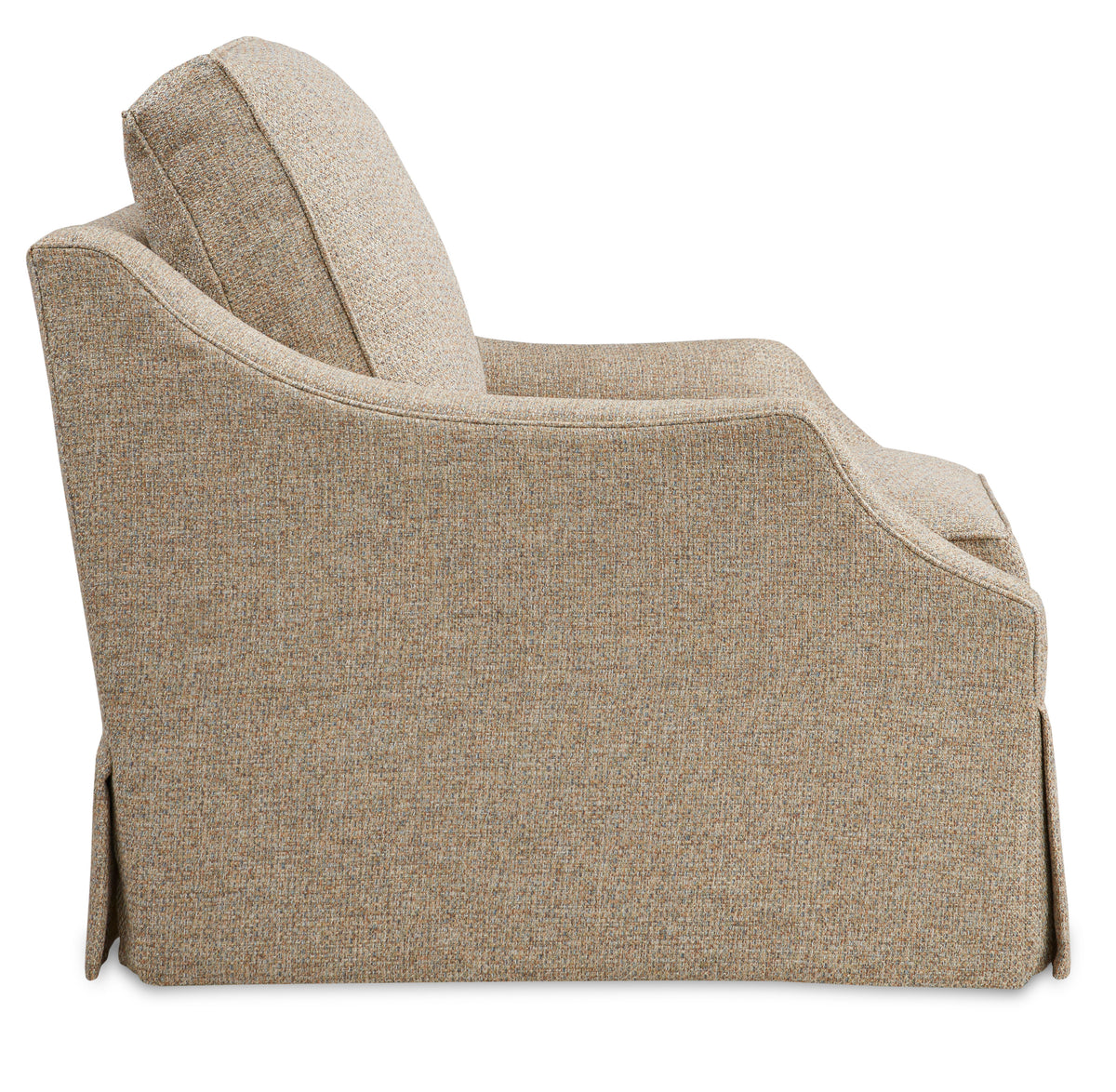 Bea Skirted Swivel Chair (Welt)