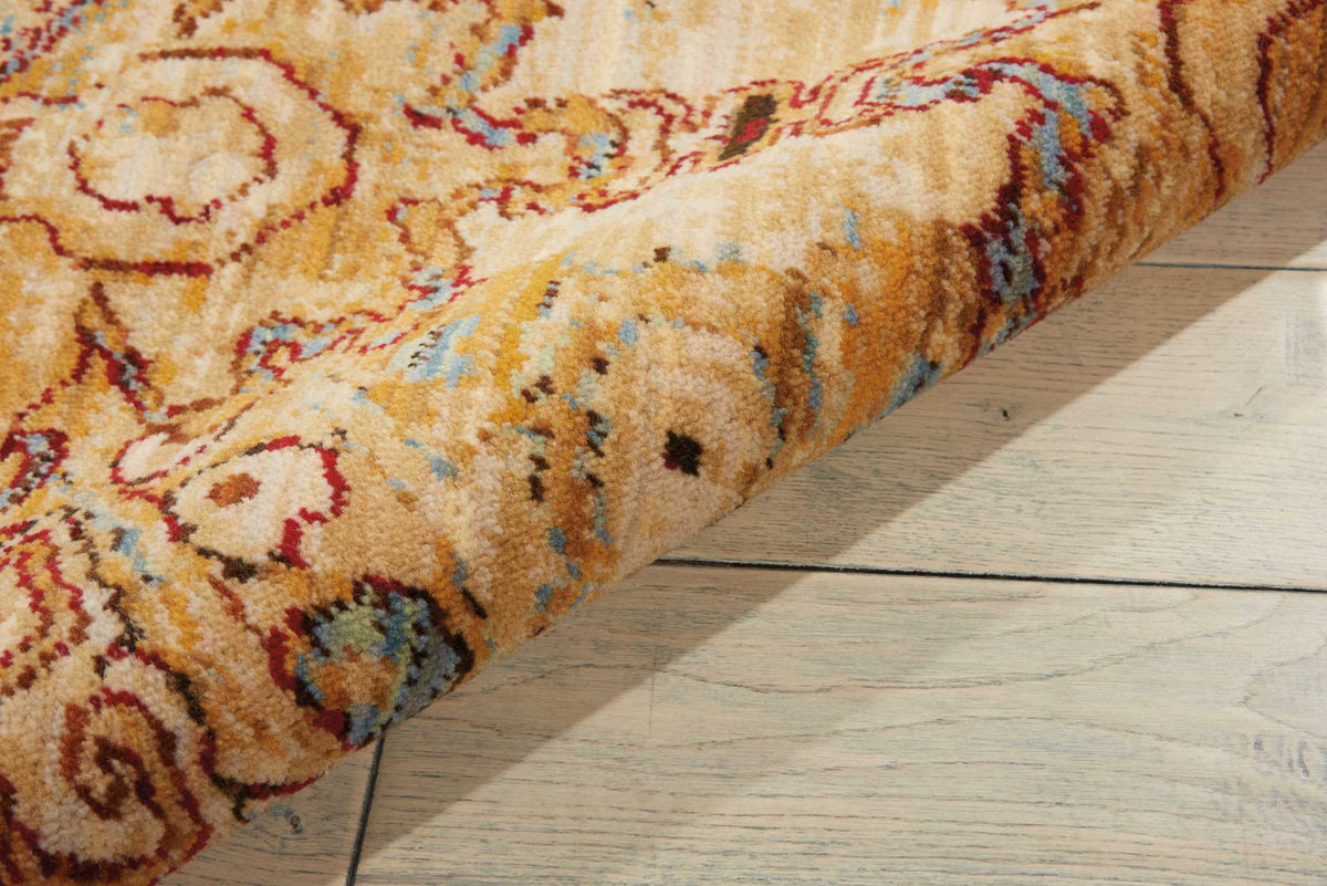 Rhapsody RH008 Light Gold Rug