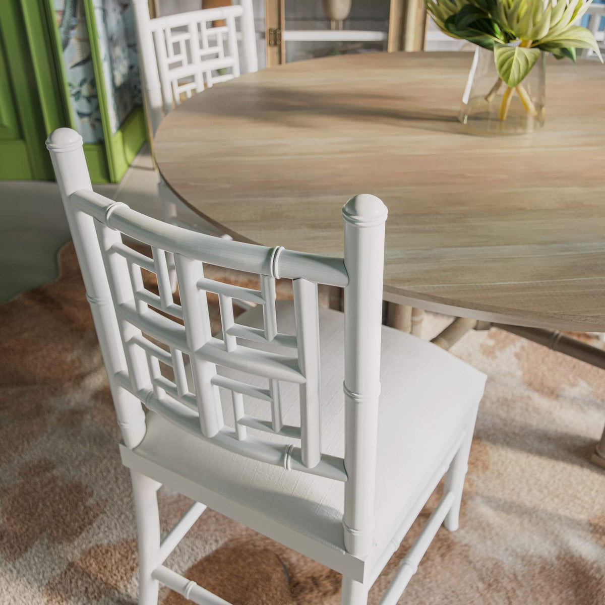 Farringdon Round Dining Table 60'' In Fruitwood
