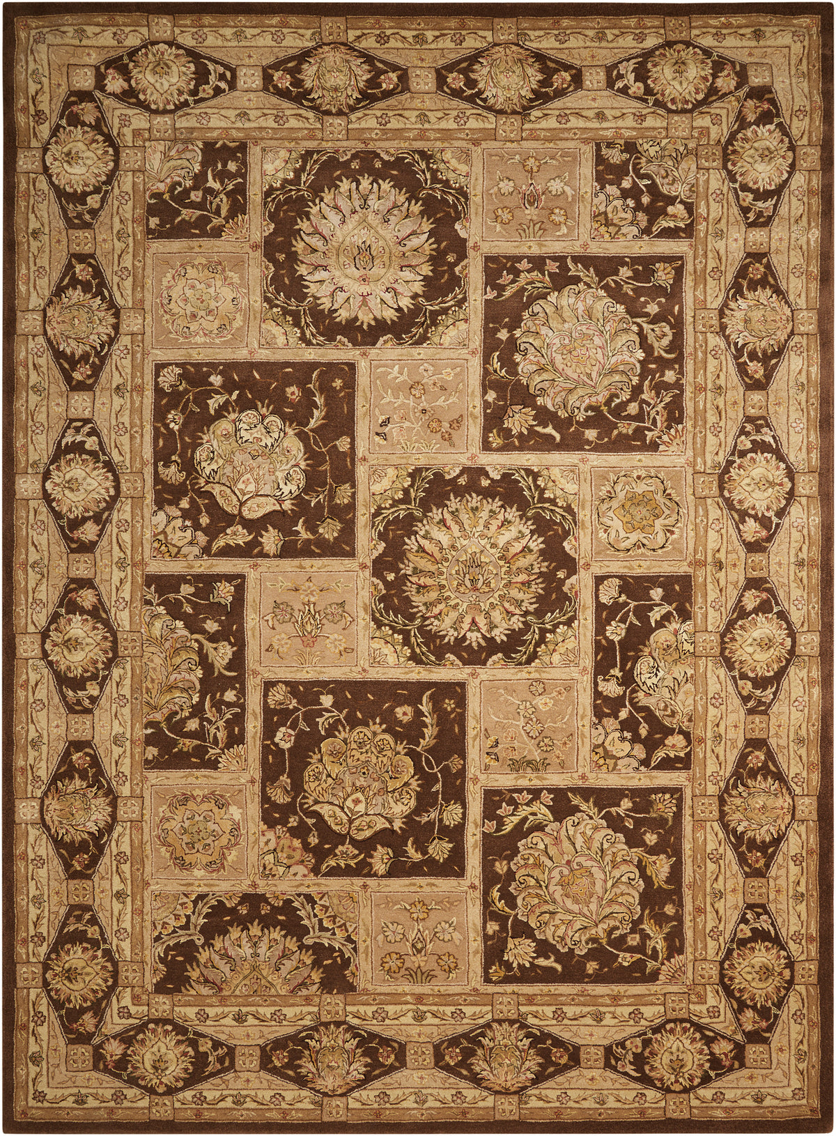 Nourison 3000 3107 Brown Rug