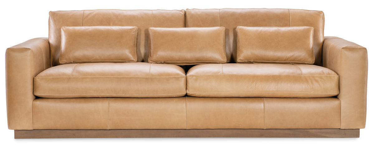 Grady 8 ft. Leather Sofa