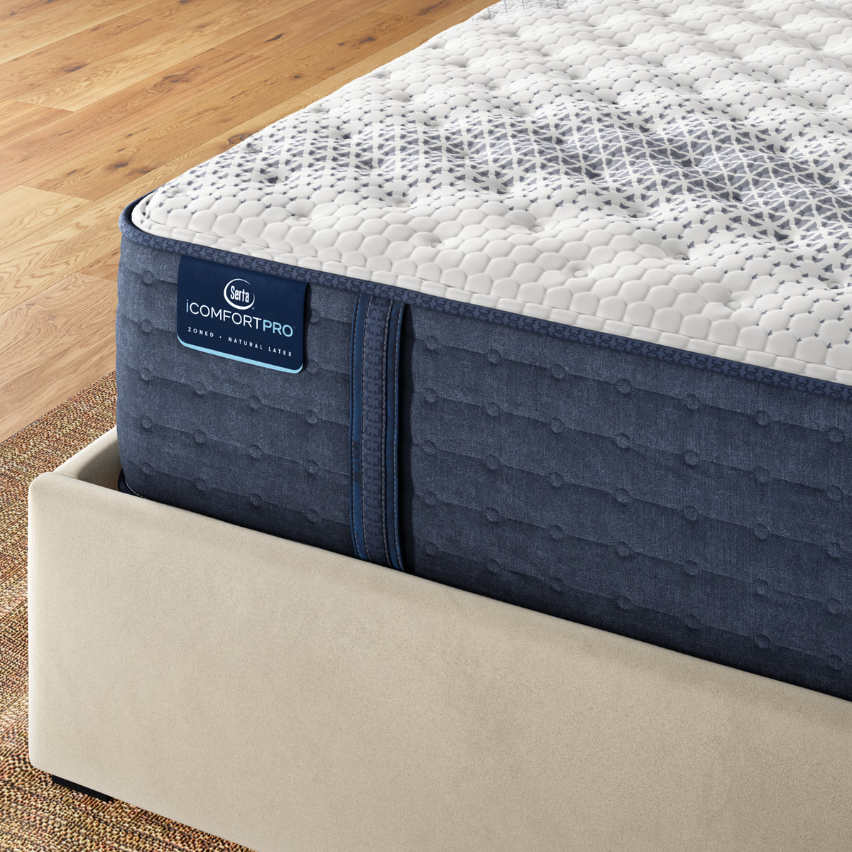 iComfortPro Kingston 14" Latex Foam Firm Mattress
