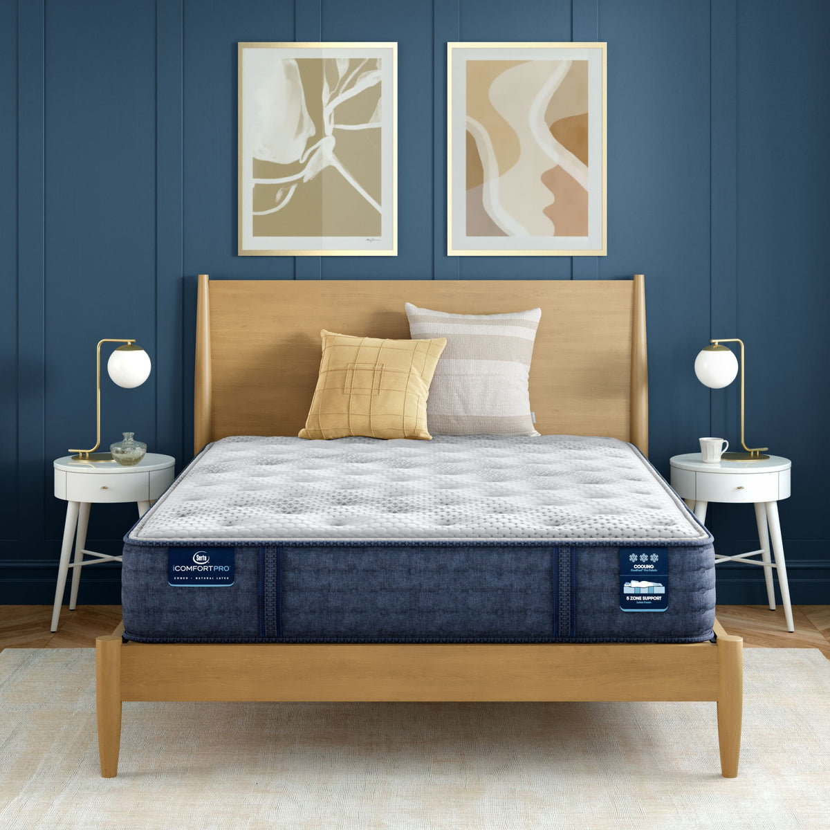iComfortPro Chelsea 12" Latex Foam Medium Mattress