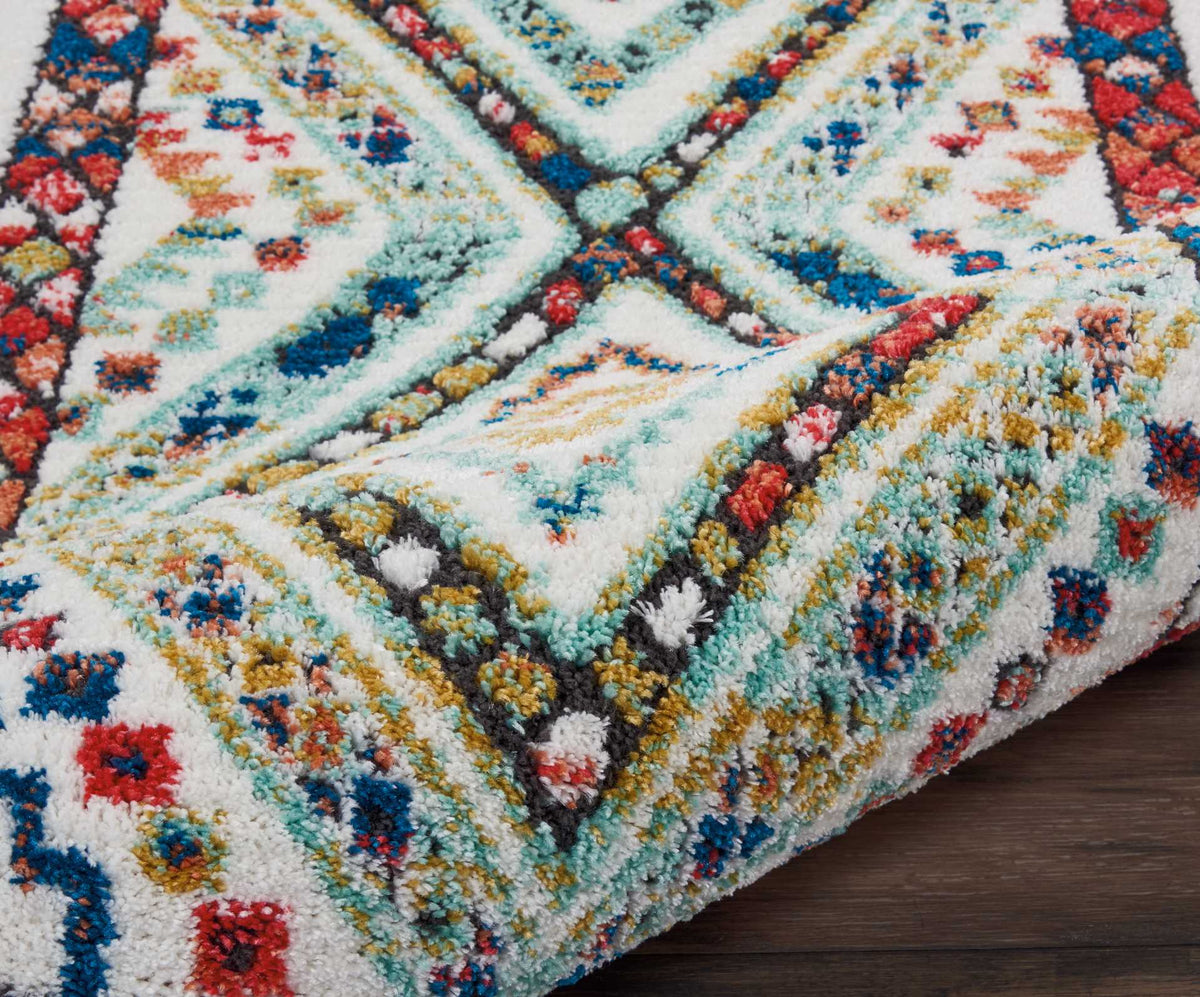 South Western NAV02 White Rug