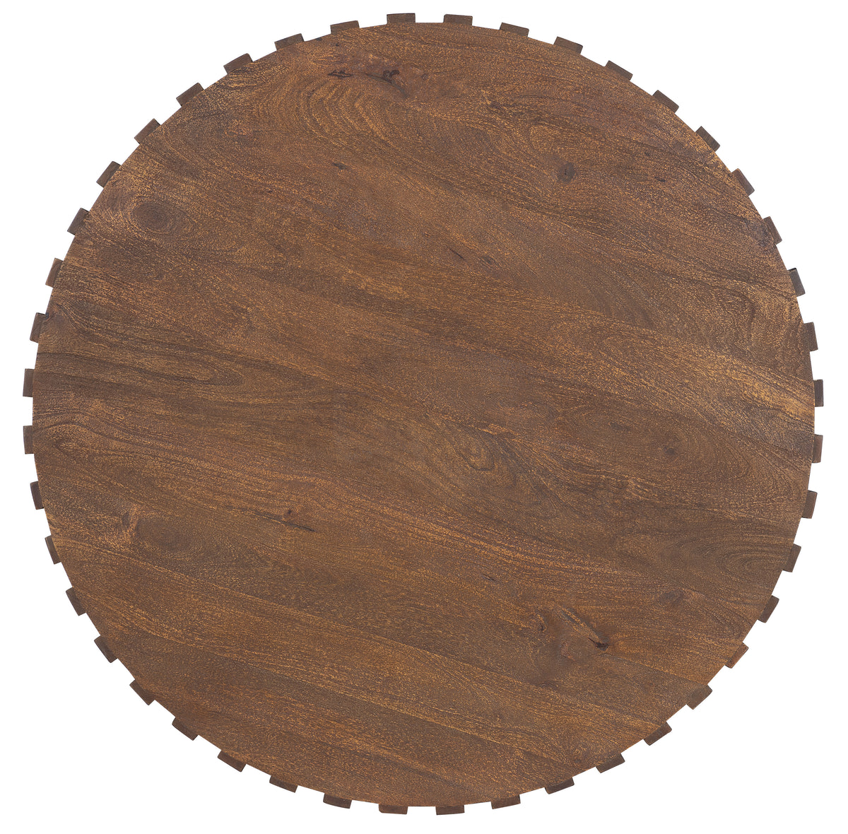 Commerce and Market Gears Round Cocktail Table