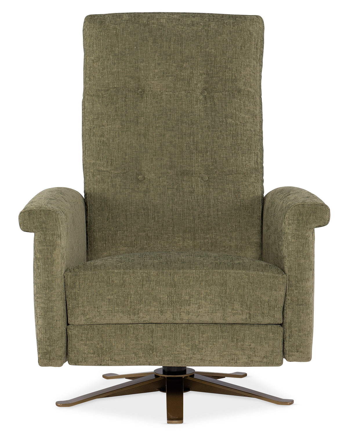 Breck Tufted Back Swivel Recliner