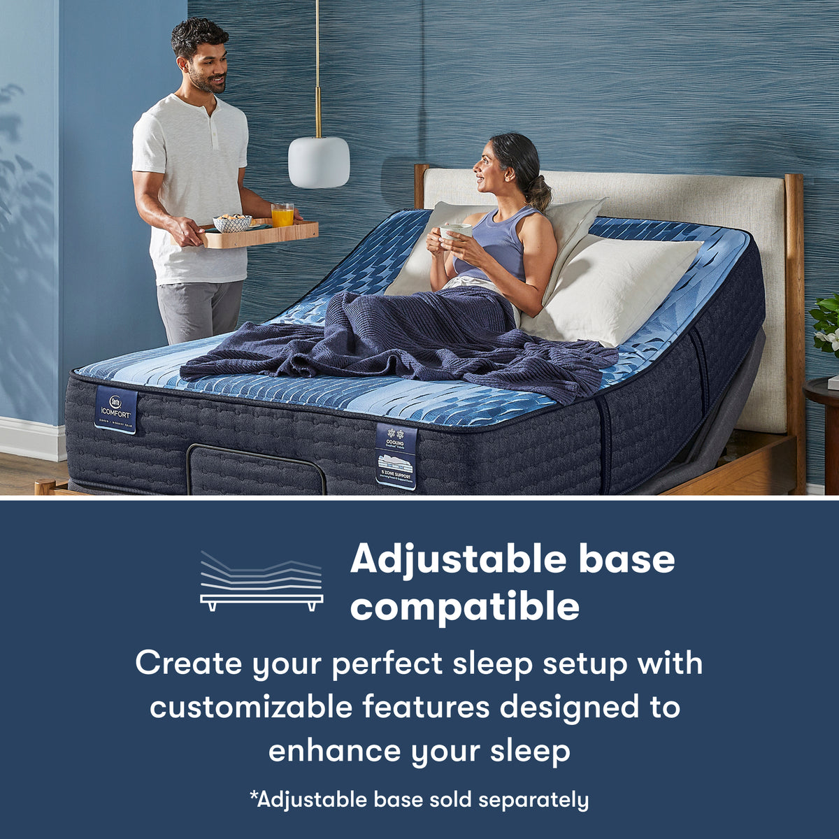 iComfort Aveda 12" Memory Foam Medium Mattress