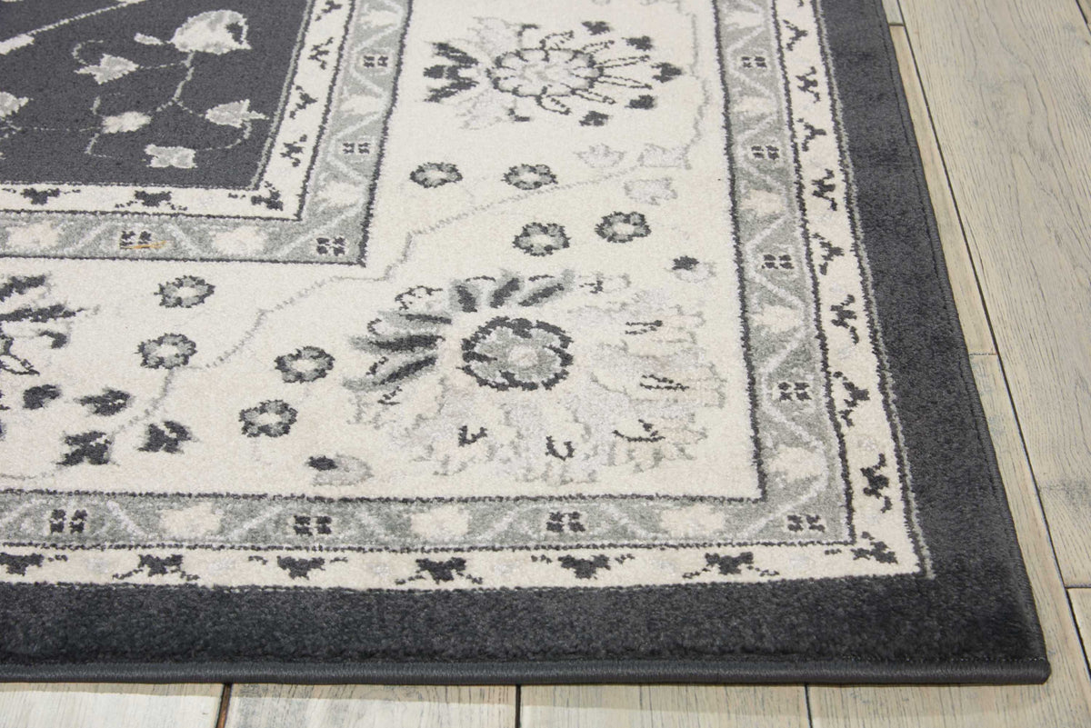 Maymana MYN03 Charcoal Rug