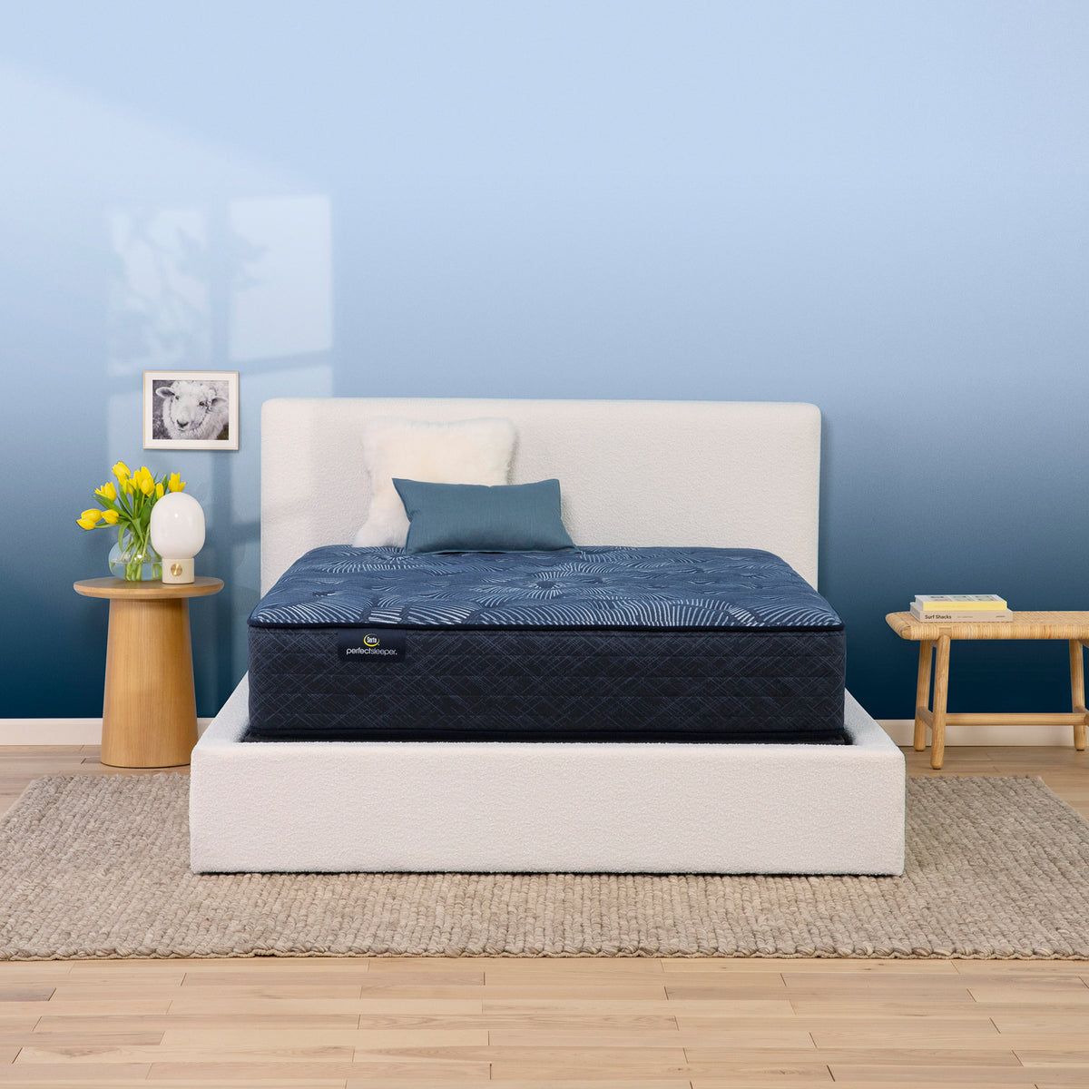 Perfect Sleeper Cobalt Calm 13.25" Plush Mattress
