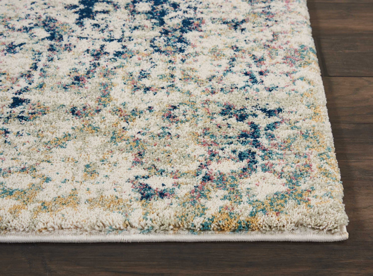 Fusion FSS12 Cream Blue Rug