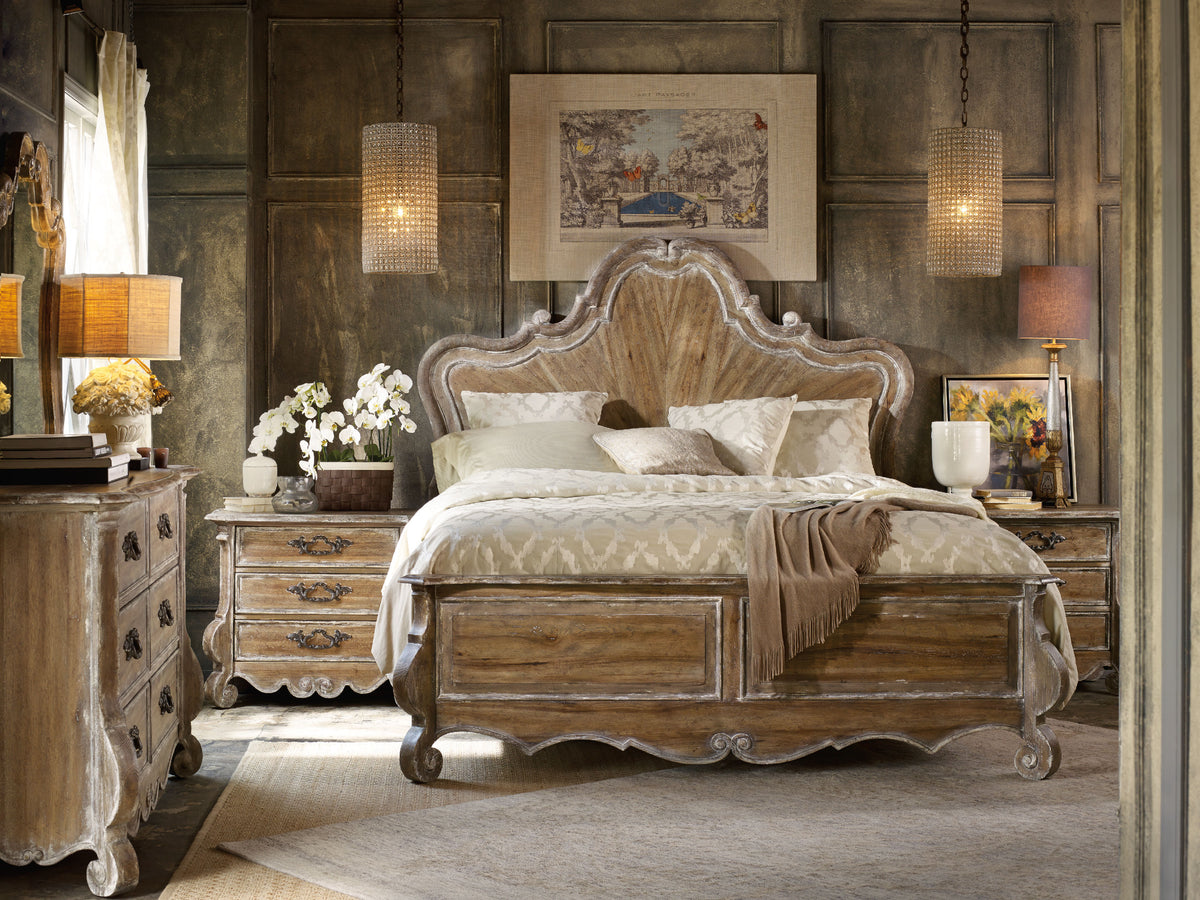 Chatelet King Wood Panel Bed