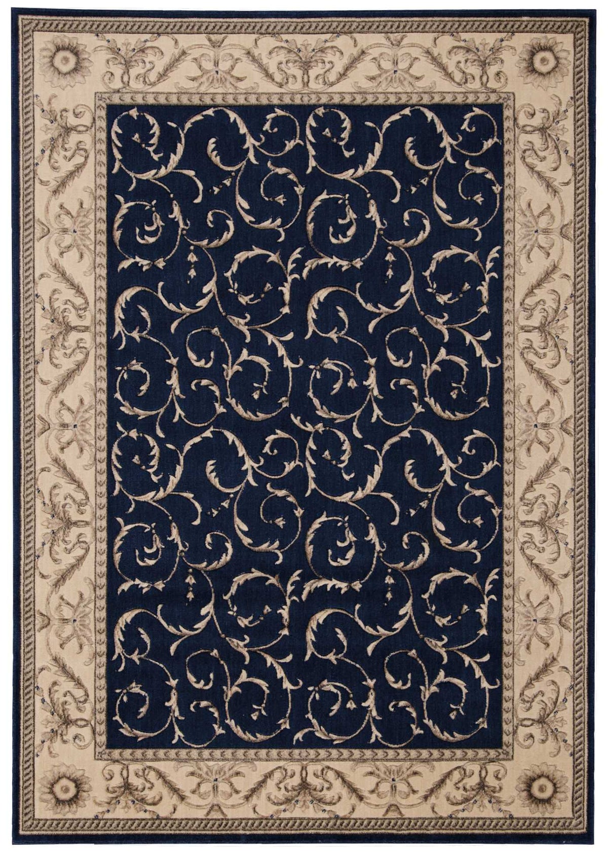 Somerset ST02 Navy Rug