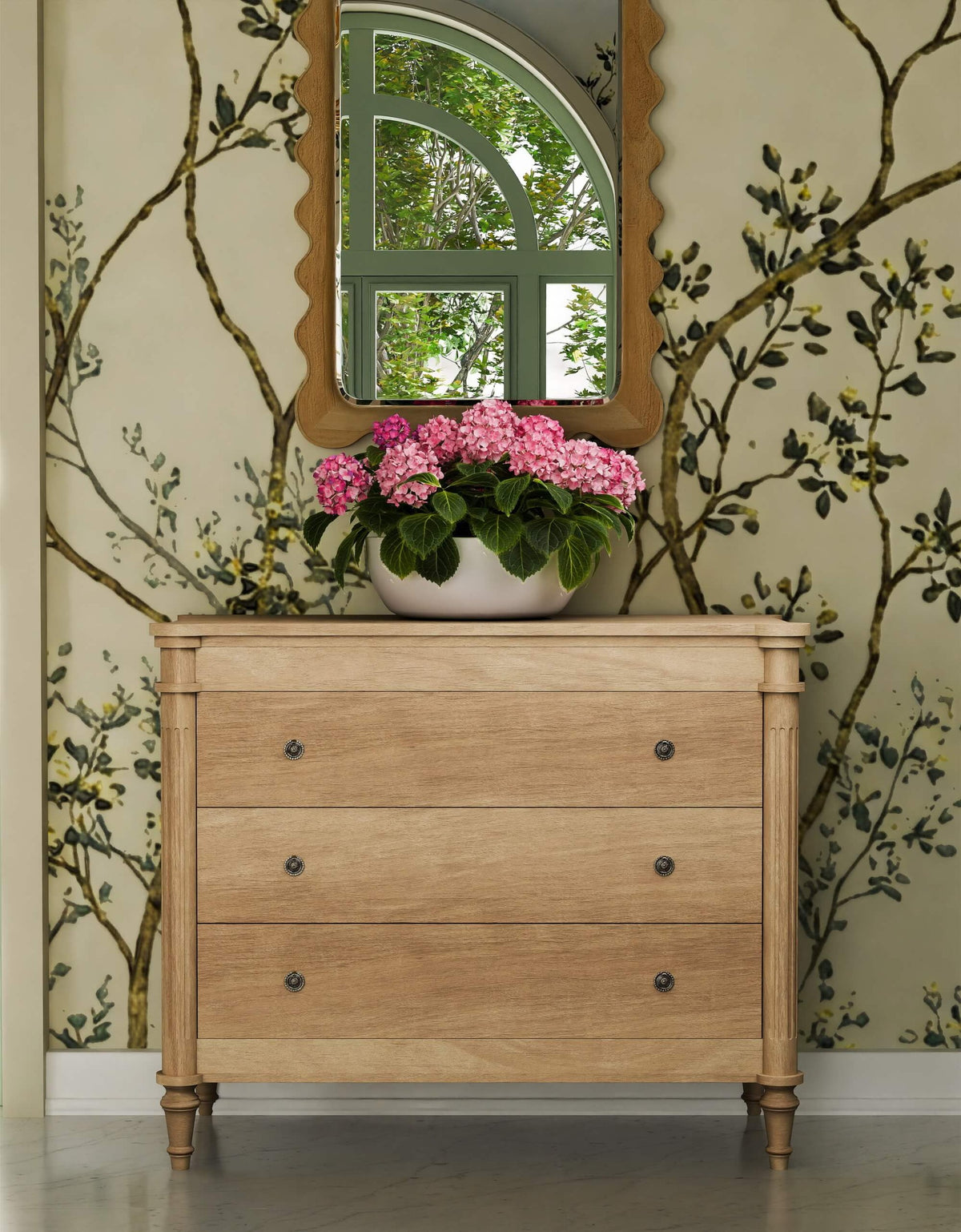 Kelly 3 Drawer Dresser in Sandbar