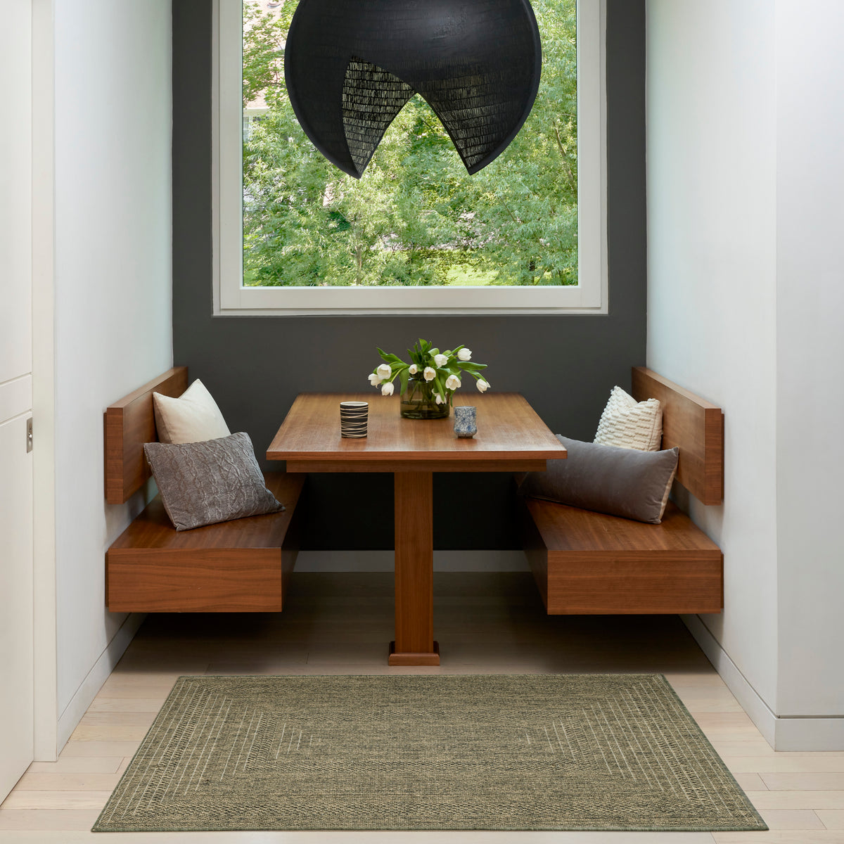 Tulum TLM04 Olive Rug