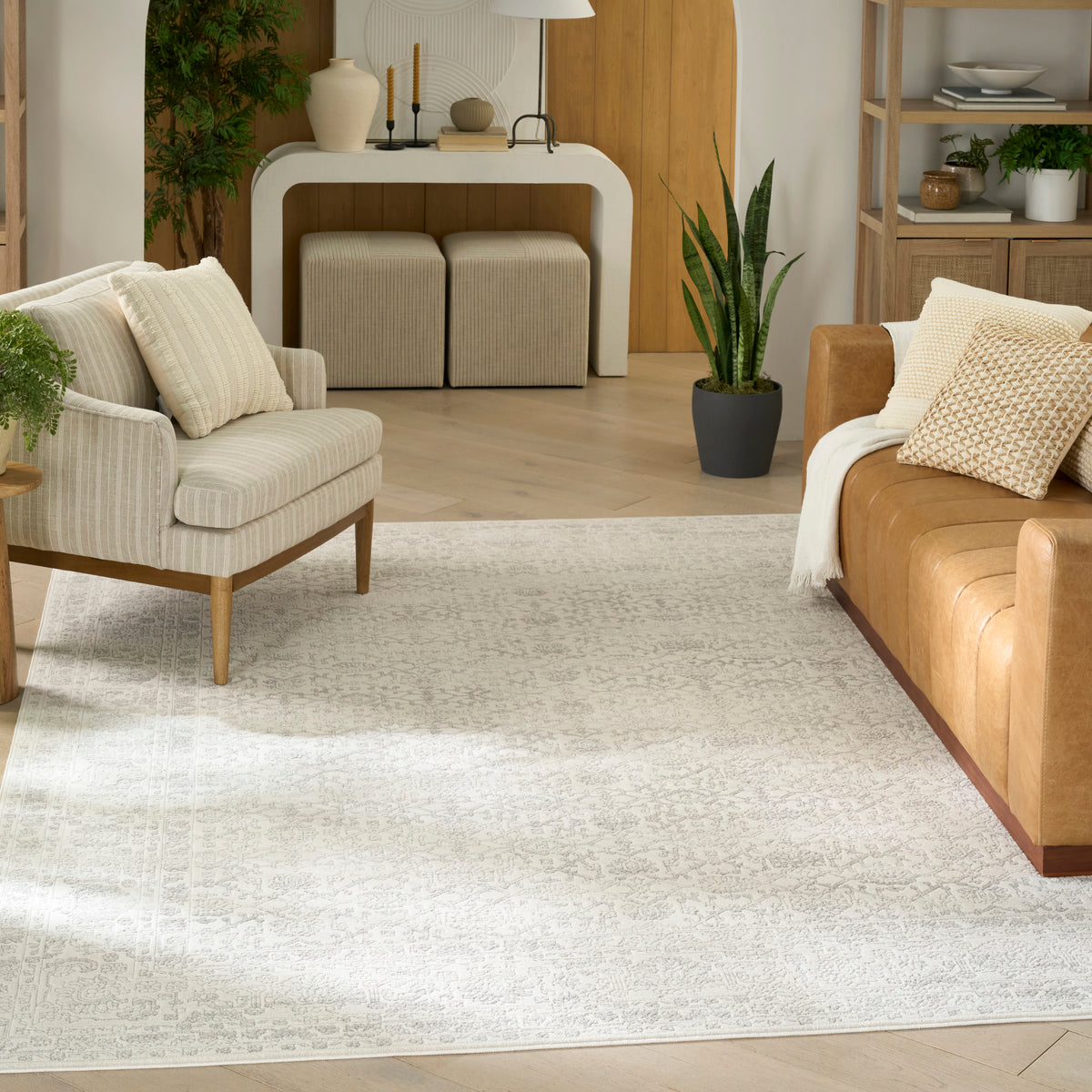 Grace GCE01 Grey Rug
