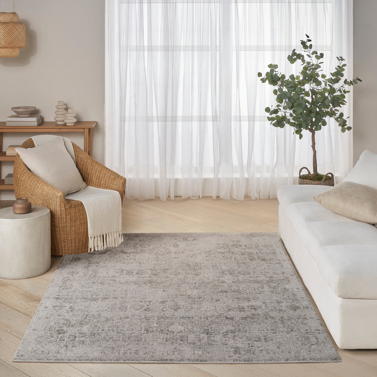 Pure Shades SAD01 Grey Rug