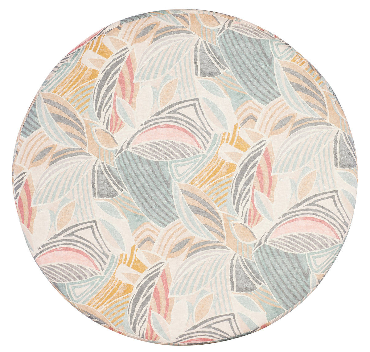 Silas Large Round Ottoman