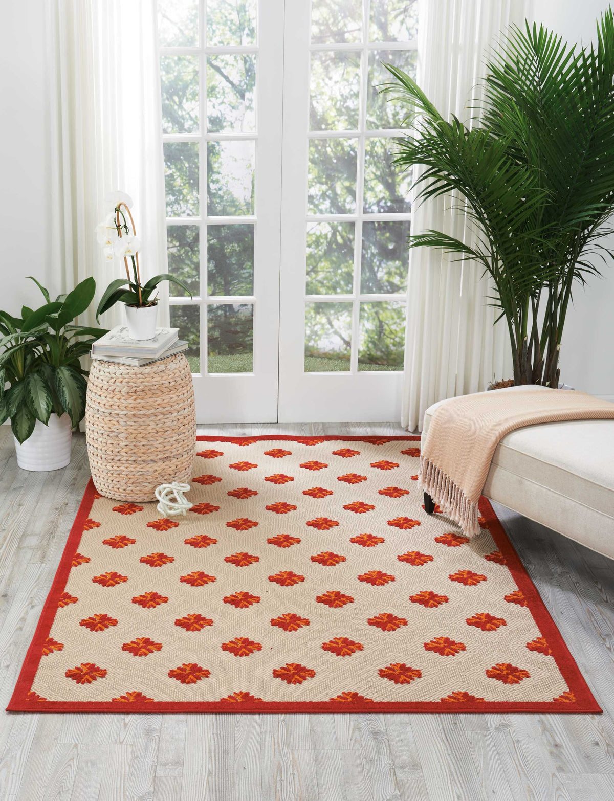 Aloha ALH02 Red Rug