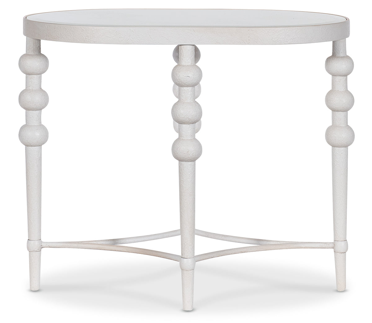 Melange On the Bright Side Oval End Table