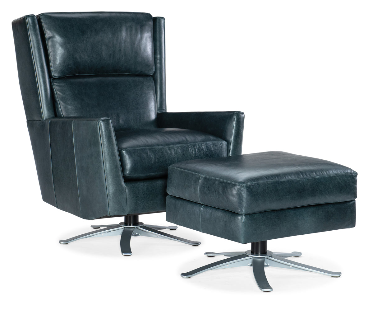 Roen Swivel Ottoman