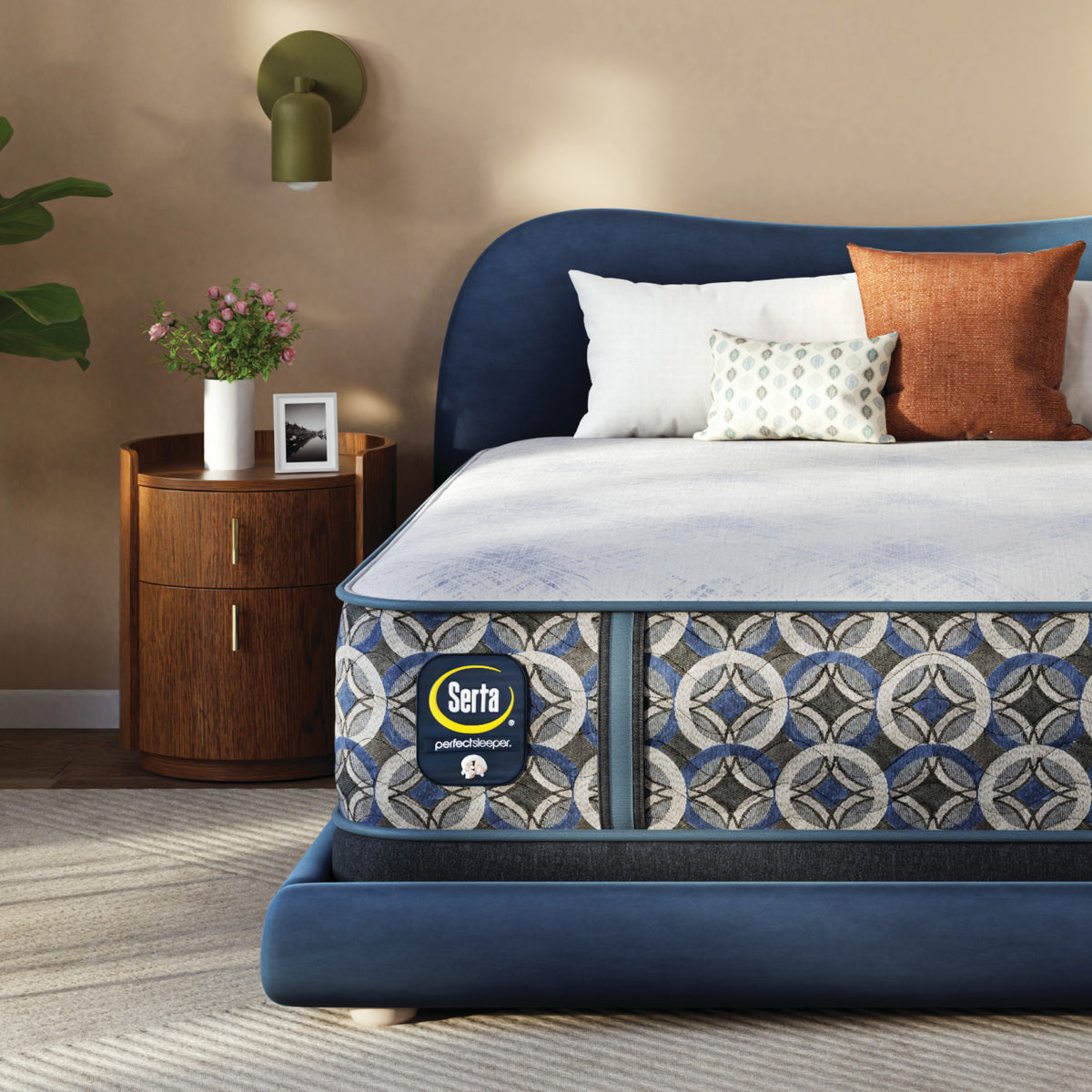 Perfect Sleeper Cascade Bluff 14.5" Hybrid Firm Mattress