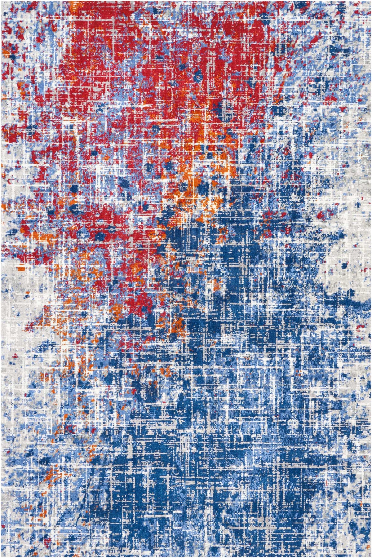 Twilight TWI25 Red Blue Rug