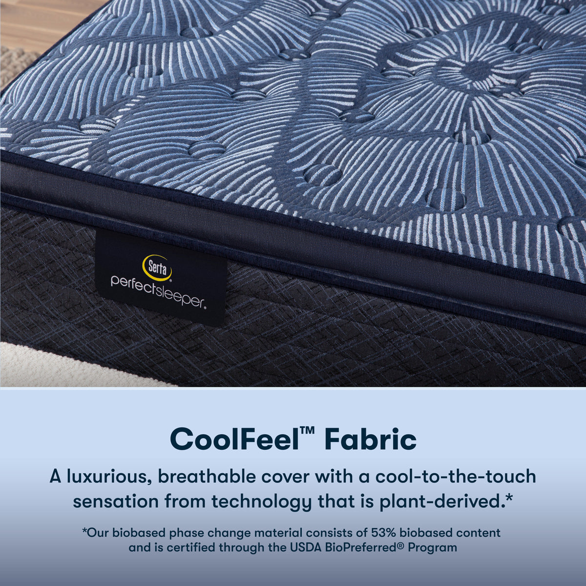Perfect Sleeper Cobalt Calm 14.5" Medium Pillow Top Mattress