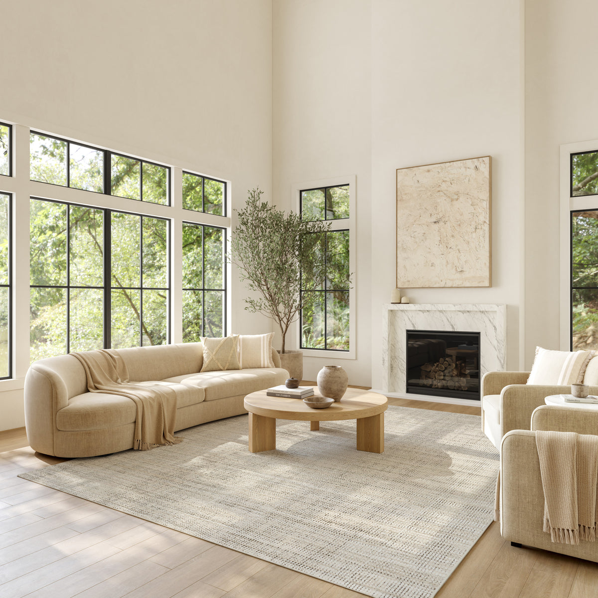 Soft Structure SOF01 Beige Rug