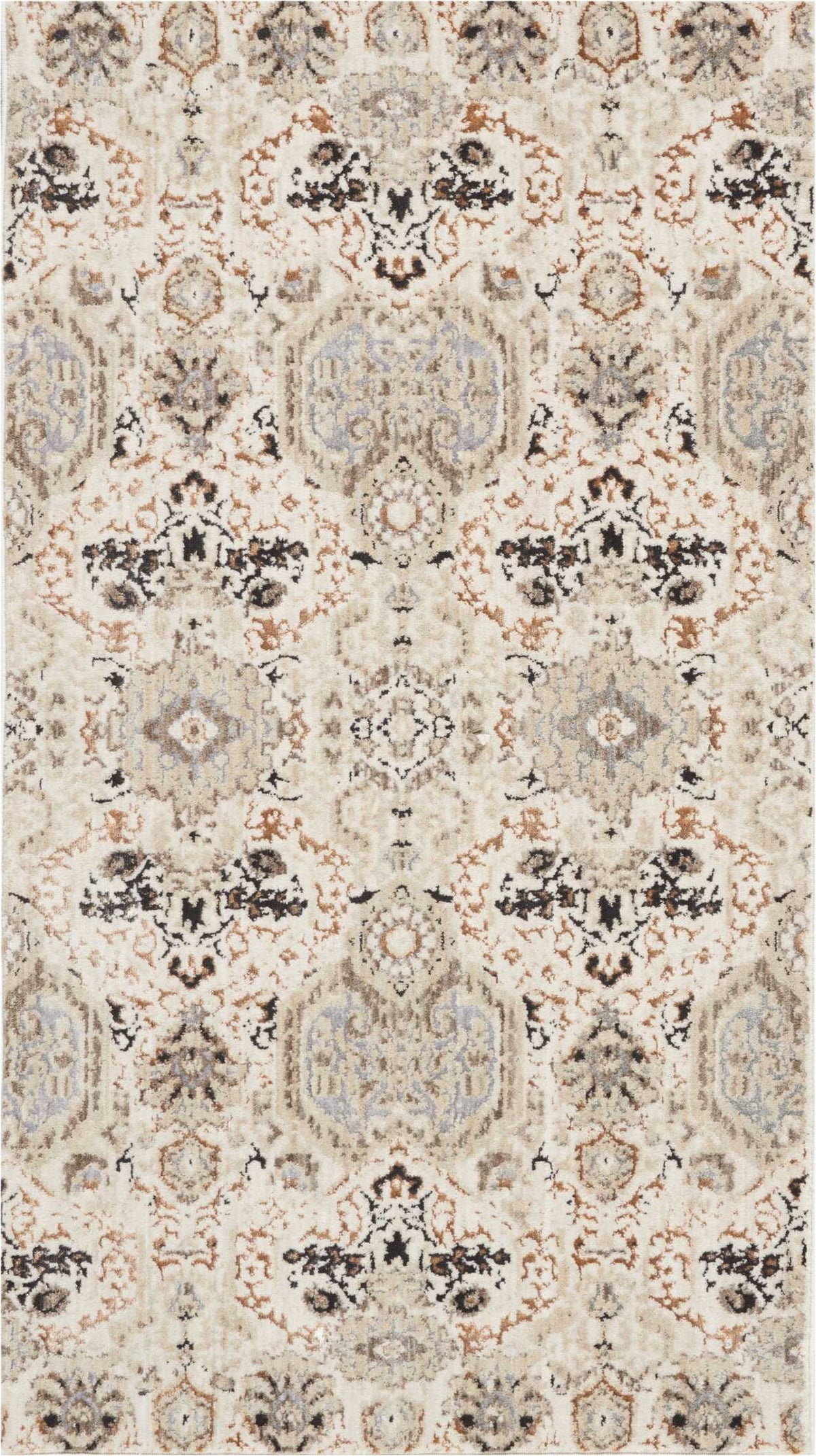 Silver Screen KI341 Grey Slate Rug