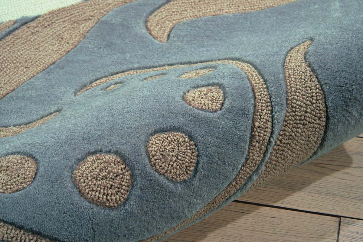 Contour CON09 Silver Rug