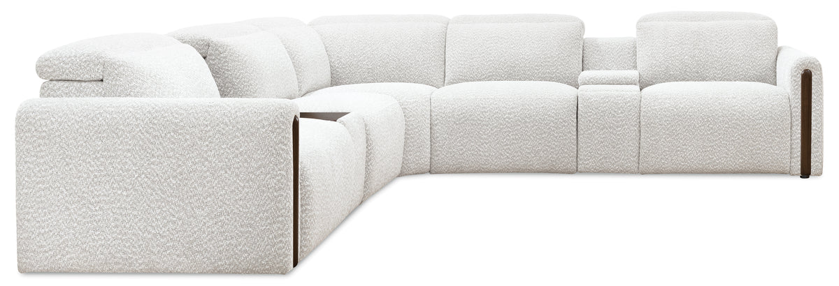 Anaheim Seven-Piece Power Sectional